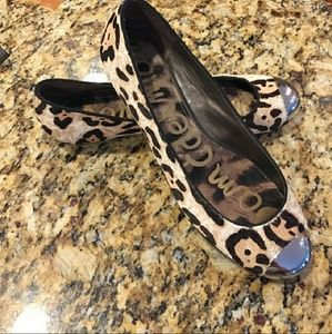Sam Edelman "Jordie" Leopard Flats